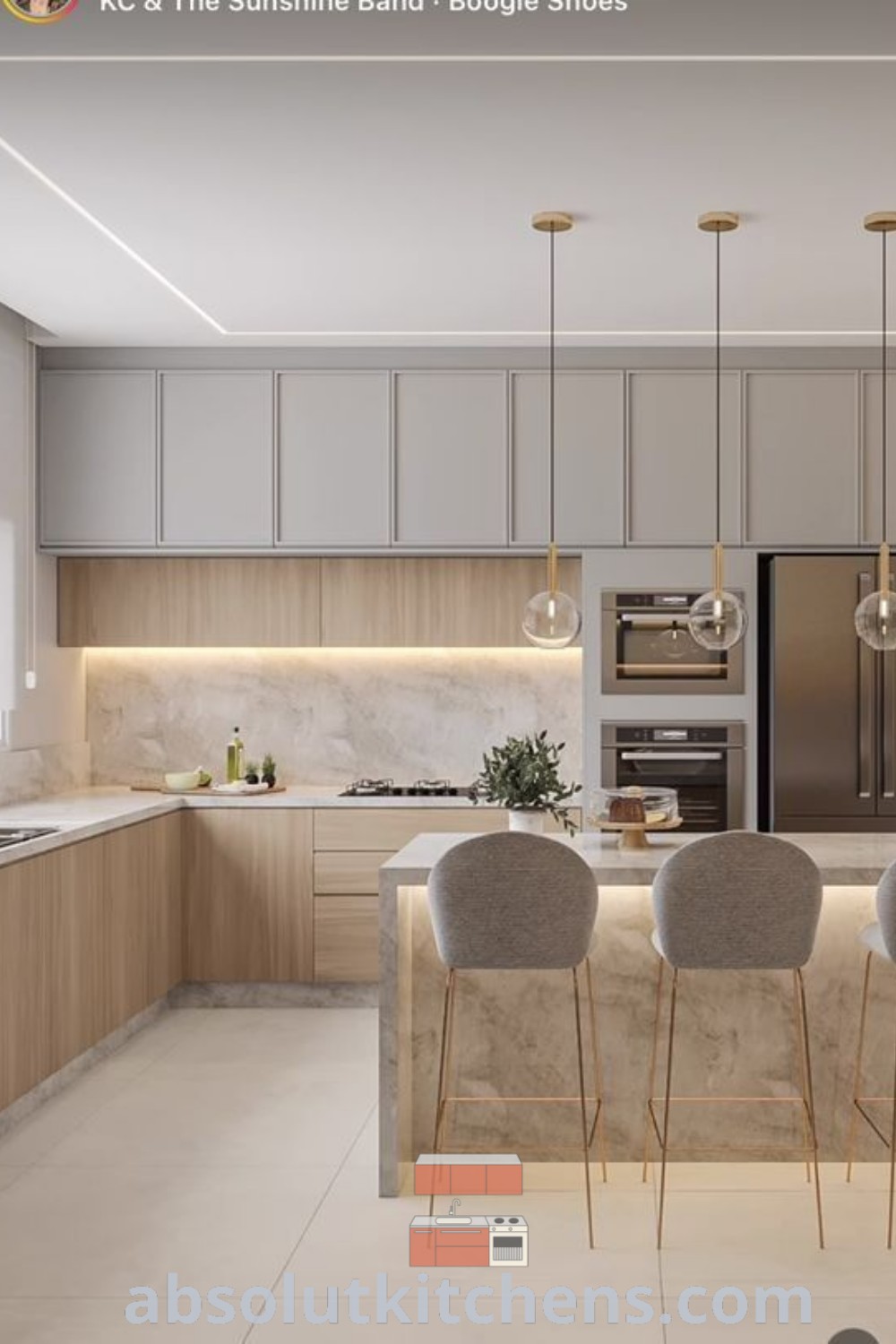 A cozy kitchen featuring a variety of cabinet colors, showcasing unique design ideas and inspirations for kitchen room design. The inviting decor elements enhance functionality and aesthetics, perfect for those looking to elevate their kitchen style. Find more kitchen cabinet color ideas at wellnesswink.com.