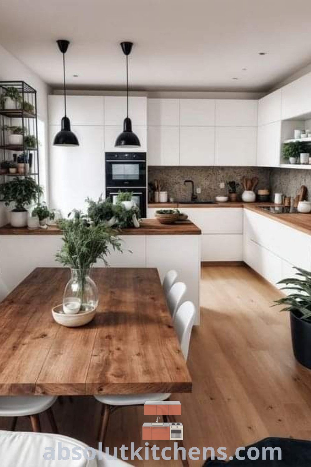 A minimalist kitchen featuring clean lines, functional design, and stylish elements that inspire cozy and practical decor ideas. Discover unique kitchen inspirations and designs for your home at wellnesswink.com.