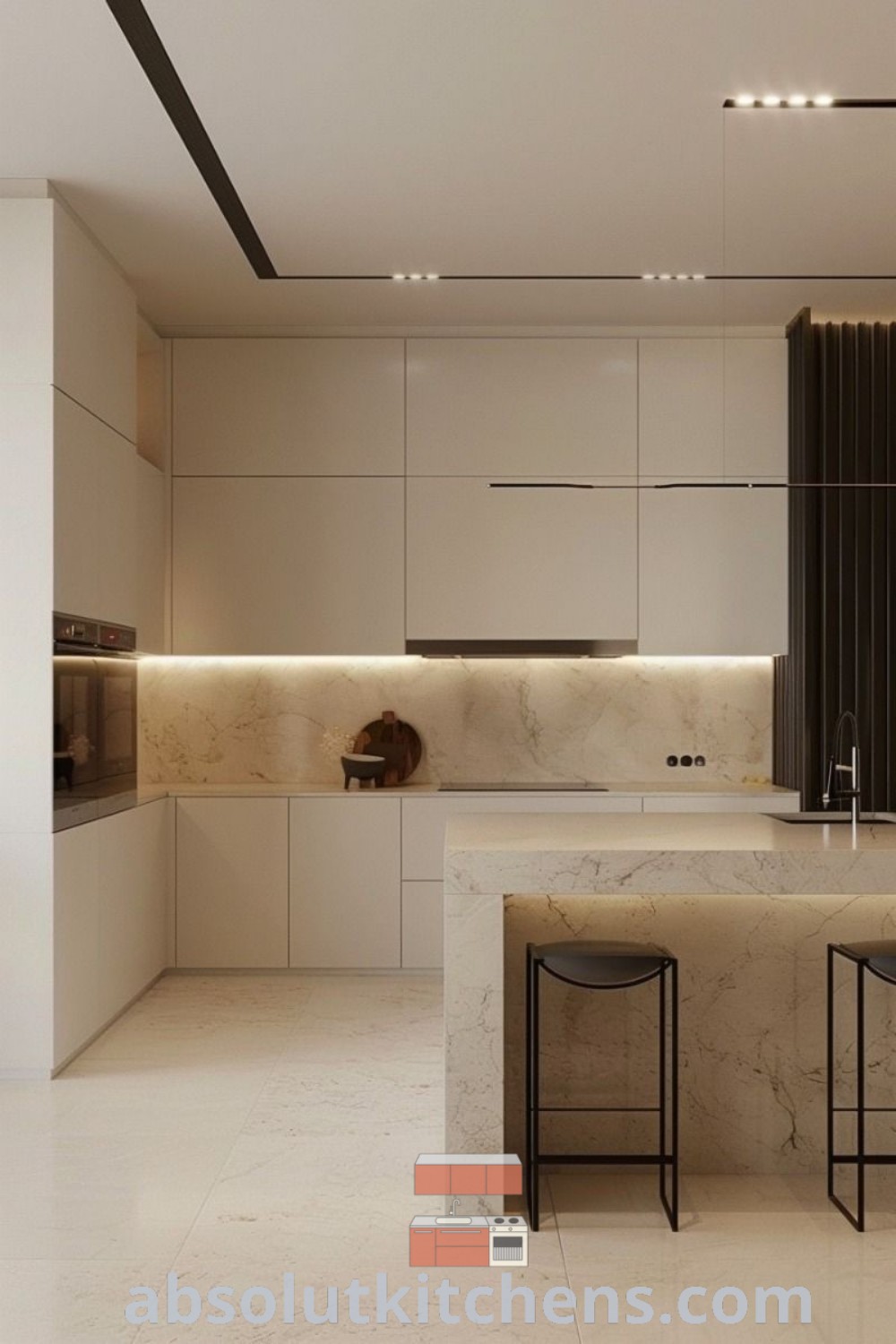 A cozy tiny kitchen design featuring smart storage, simple layout plans, and stylish furniture that maximizes space. This kitchen interior design decor is inspiring and offers unique ideas for creating a functional yet inviting atmosphere. Discover more kitchen inspiration at wellnesswink.com.